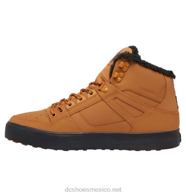 DC Shoes zapatos de invierno de caña alta para hombre VGJFD4299 trigo/negro