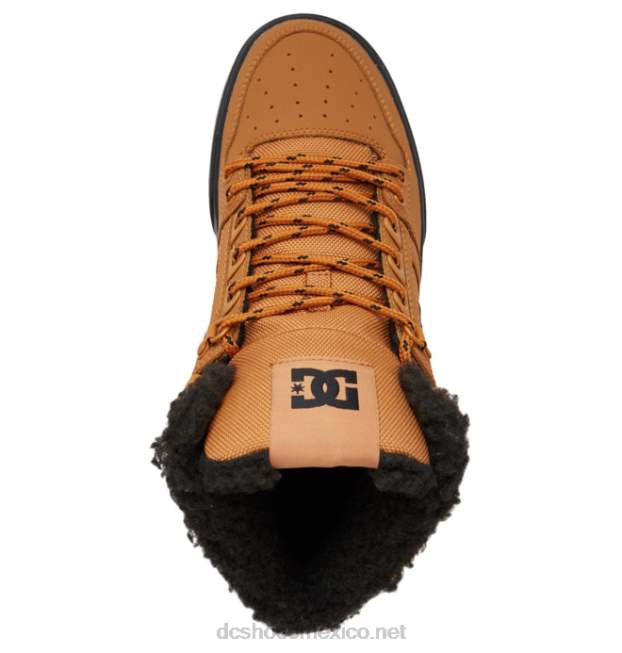 DC Shoes zapatos de invierno de caña alta para hombre VGJFD4299 trigo/negro