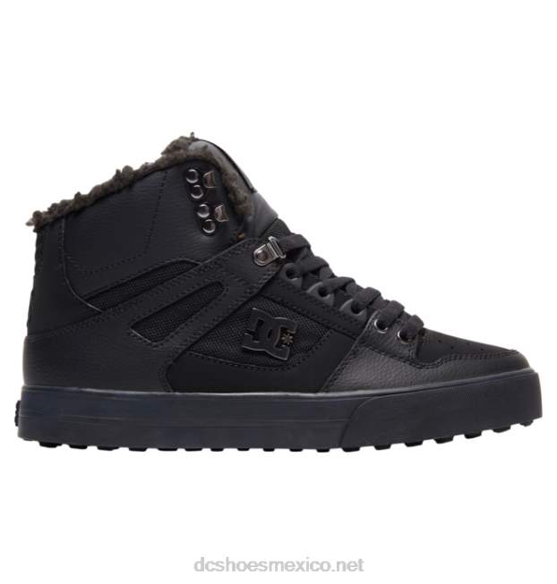 DC Shoes zapatos de invierno de caña alta para hombre VGJFD4304 negro