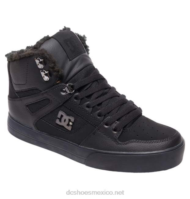 DC Shoes zapatos de invierno de caña alta para hombre VGJFD4304 negro