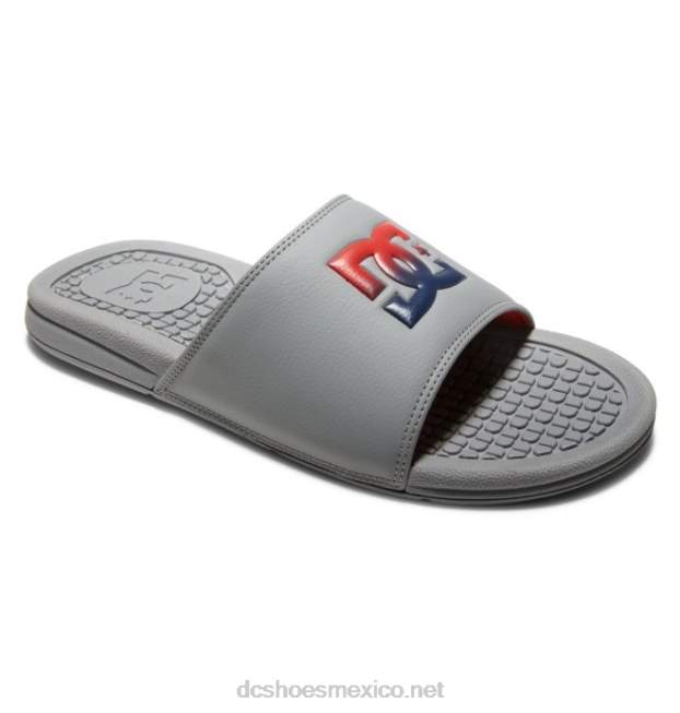 DC Shoes chanclas bolsa hombre VGJFD4331 gris/rojo
