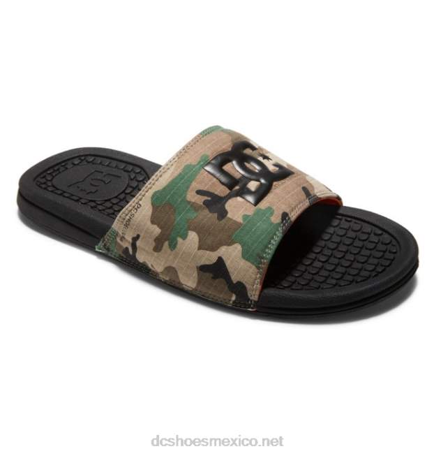DC Shoes chanclas bolsa hombre VGJFD4343 negro/camuflaje militar