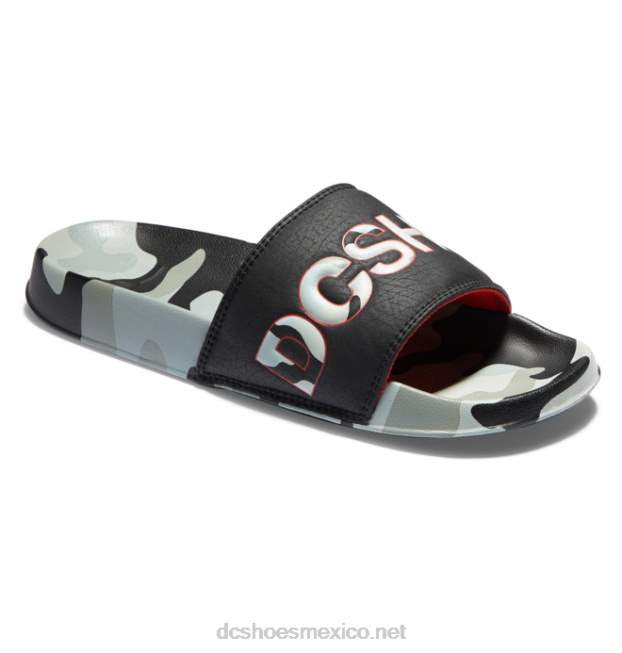 DC Shoes dc slide - sandalias deslizantes para hombre VGJFD4191 camuflaje astro negro