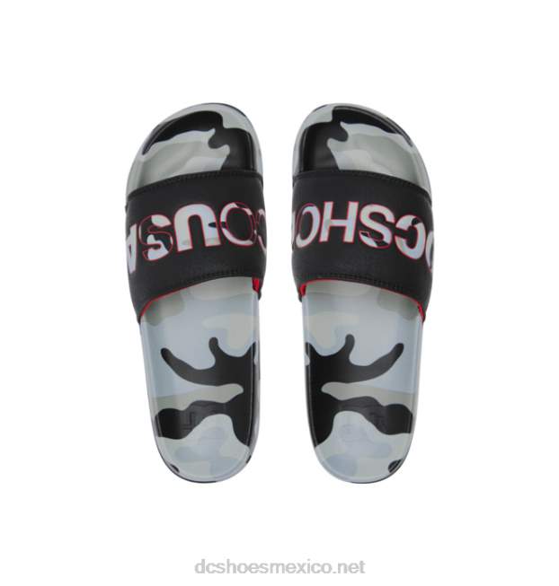 DC Shoes dc slide - sandalias deslizantes para hombre VGJFD4191 camuflaje astro negro