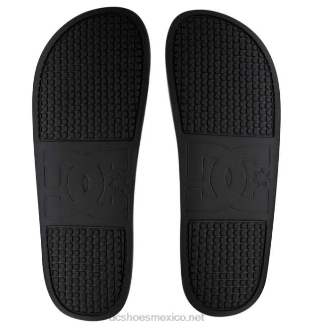 DC Shoes lynx slide - sandalias slider para hombre VGJFD4192 negro/gris/rojo