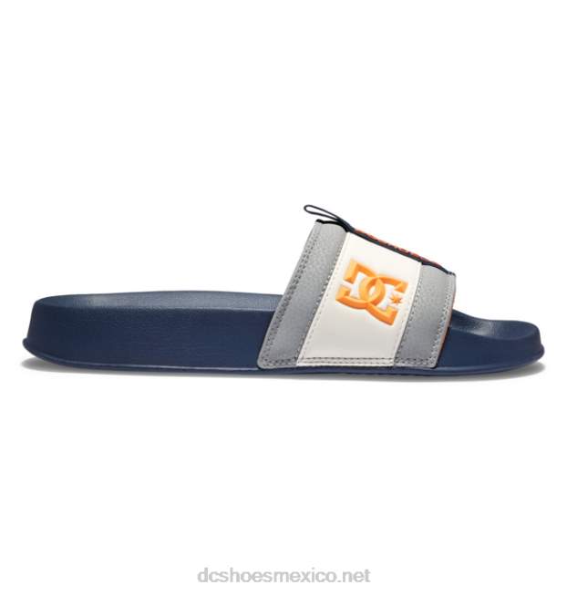 DC Shoes lynx slide - sandalias slider para hombre VGJFD489 azul marino/gris
