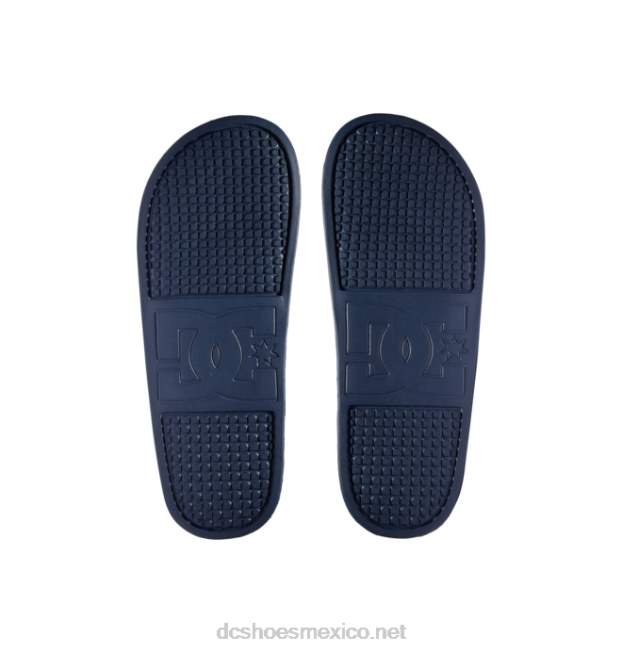 DC Shoes lynx slide - sandalias slider para hombre VGJFD489 azul marino/gris
