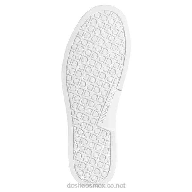 DC Shoes villano 2 - zapatos sin cordones para hombres VGJFD4255 blanco