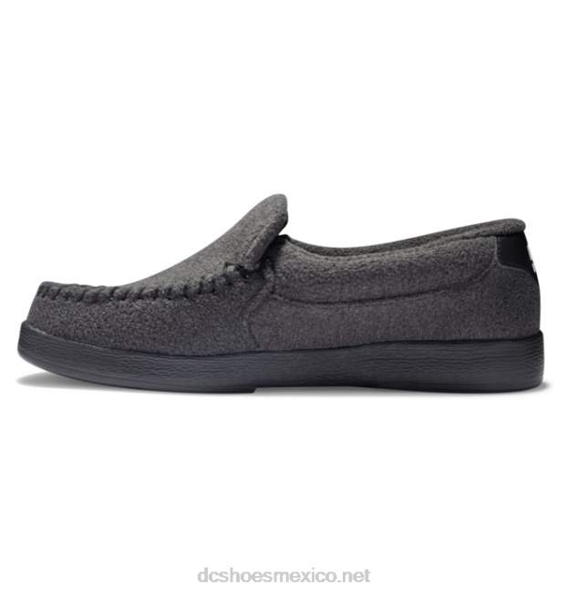 DC Shoes zapatos sin cordones de villano para hombre VGJFD4257 negro/armadura