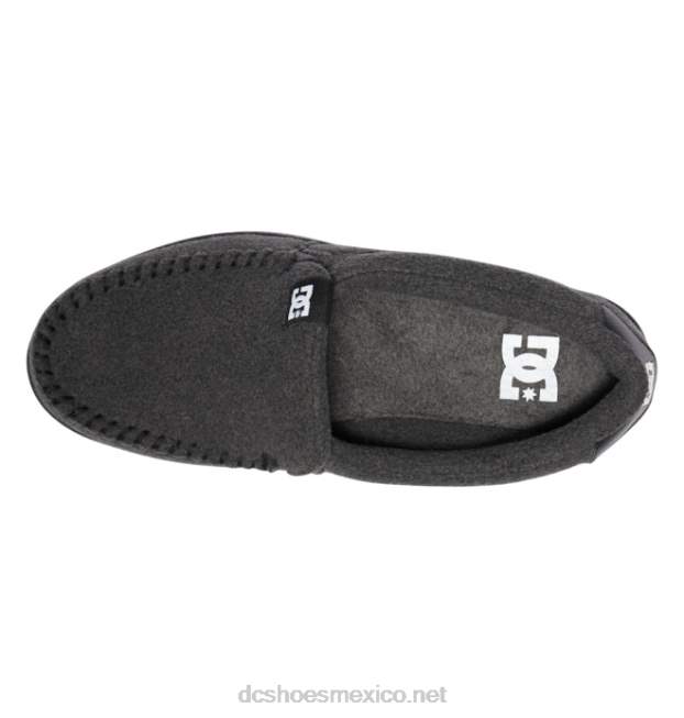 DC Shoes zapatos sin cordones de villano para hombre VGJFD4257 negro/armadura