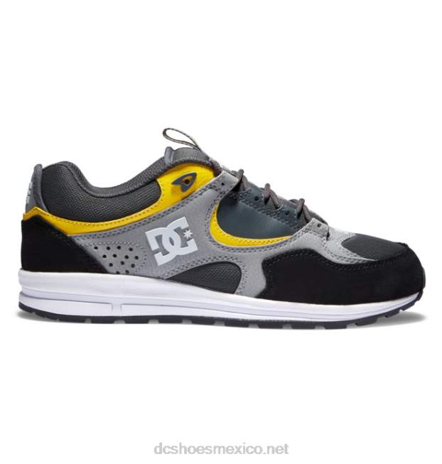 DC Shoes zapatillas de skate kalis lite para hombre VGJFD4184 negro/gris/amarillo