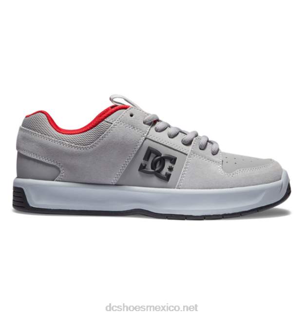 DC Shoes zapatillas de skate lynx zero para hombre VGJFD4215 gris/rojo