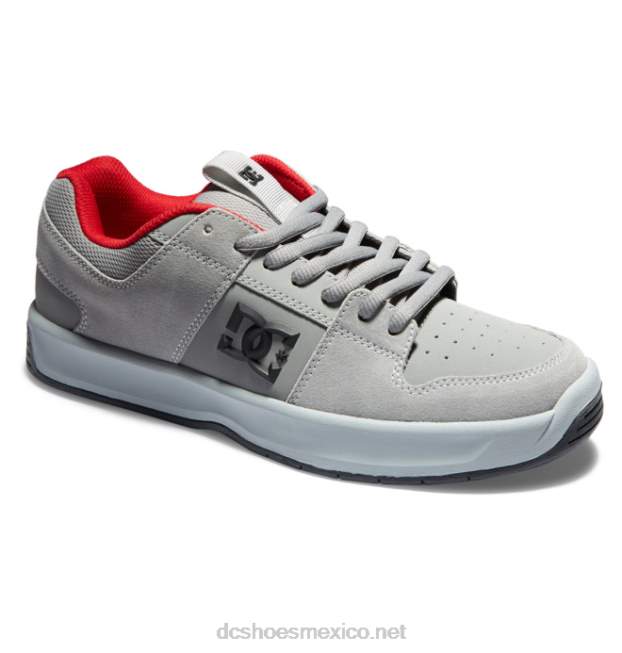 DC Shoes zapatillas de skate lynx zero para hombre VGJFD4215 gris/rojo