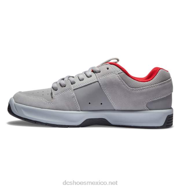 DC Shoes zapatillas de skate lynx zero para hombre VGJFD4215 gris/rojo