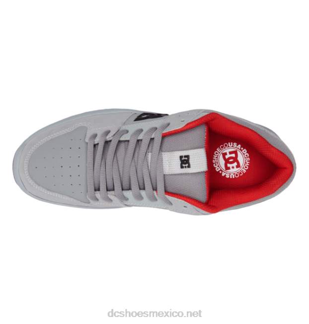 DC Shoes zapatillas de skate lynx zero para hombre VGJFD4215 gris/rojo