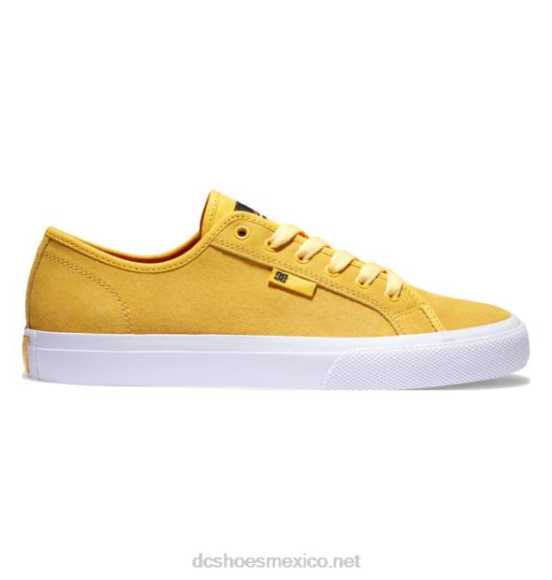 DC Shoes zapatillas de skate manuales para hombre VGJFD4219 oro