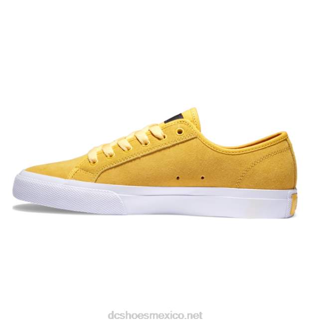 DC Shoes zapatillas de skate manuales para hombre VGJFD4219 oro