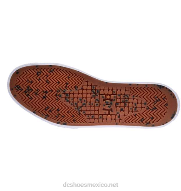 DC Shoes zapatillas de skate manuales para hombre VGJFD4219 oro