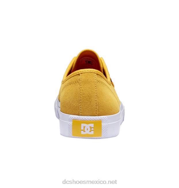 DC Shoes zapatillas de skate manuales para hombre VGJFD4219 oro