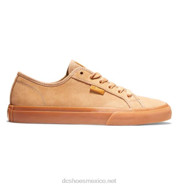 DC Shoes zapatillas de skate manuales para hombre VGJFD4340 marrón/goma