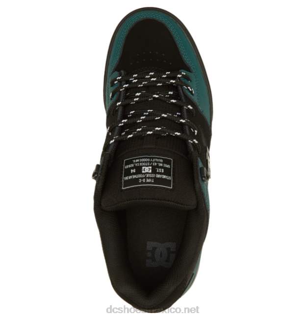 DC Shoes zapatillas de skate para hombre pure winterized VGJFD4289 verde negro