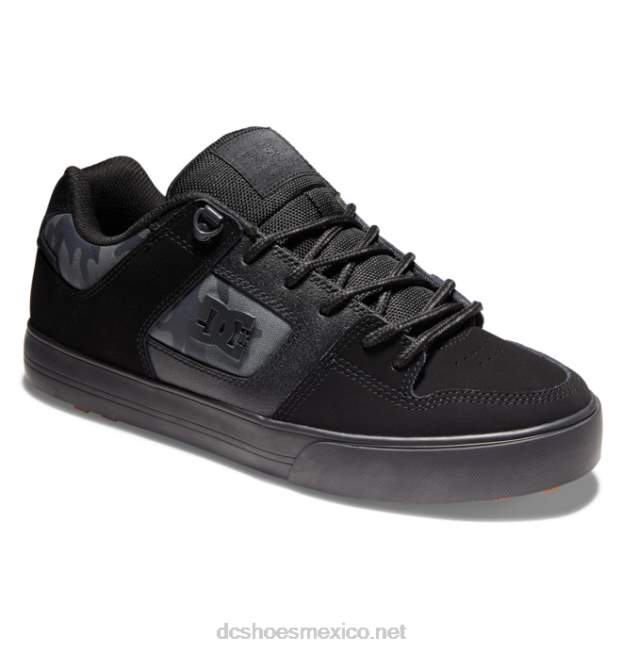 DC Shoes zapatillas de skate para hombre pure winterized VGJFD4293 estampado negro/camuflaje