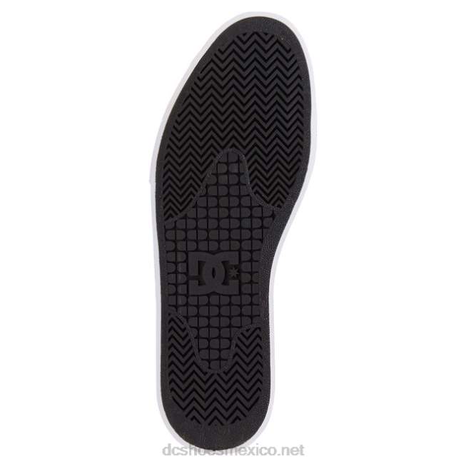 DC Shoes zapatos de skate de ante manual rt s para hombre VGJFD4190 blanco negro