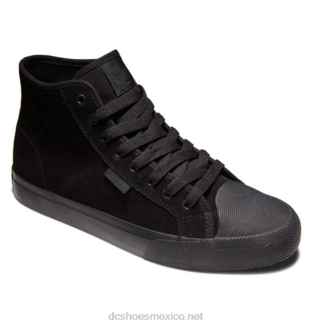 DC Shoes zapatos de skate de caña alta manual hi rt para hombre VGJFD4202 negro/acorazado
