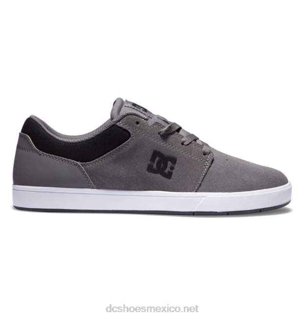 DC Shoes crisis 2 - zapatos para hombres VGJFD4148 gris oscuro/negro