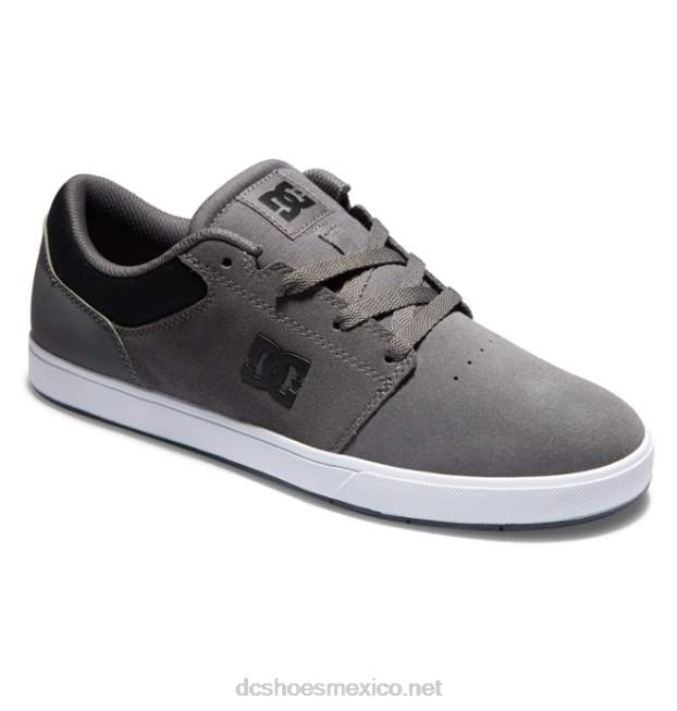 DC Shoes crisis 2 - zapatos para hombres VGJFD4148 gris oscuro/negro