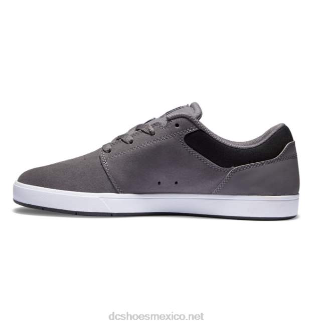 DC Shoes crisis 2 - zapatos para hombres VGJFD4148 gris oscuro/negro