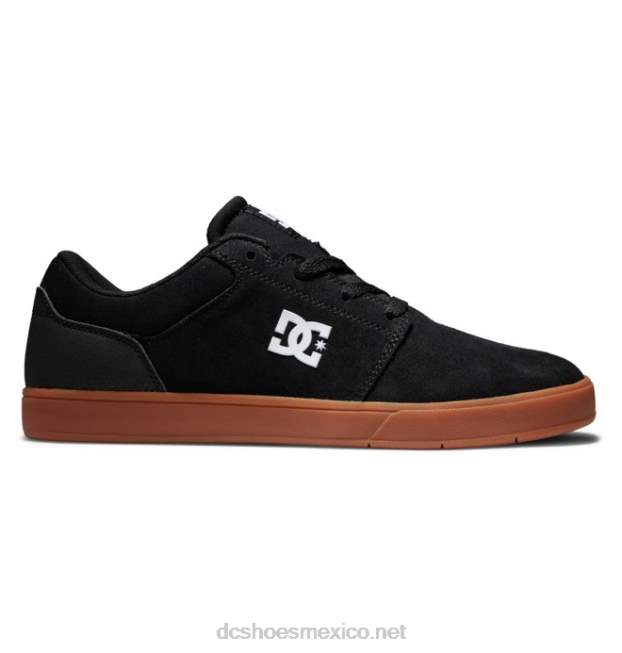DC Shoes crisis 2 - zapatos para hombres VGJFD4164 negro/goma
