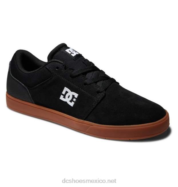 DC Shoes crisis 2 - zapatos para hombres VGJFD4164 negro/goma