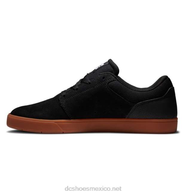 DC Shoes crisis 2 - zapatos para hombres VGJFD4164 negro/goma