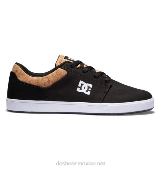 DC Shoes crisis 2 - zapatos para hombres VGJFD4198 negro/tostado