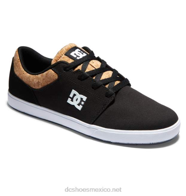 DC Shoes crisis 2 - zapatos para hombres VGJFD4198 negro/tostado