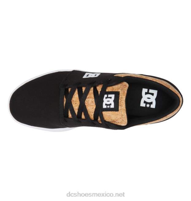 DC Shoes crisis 2 - zapatos para hombres VGJFD4198 negro/tostado