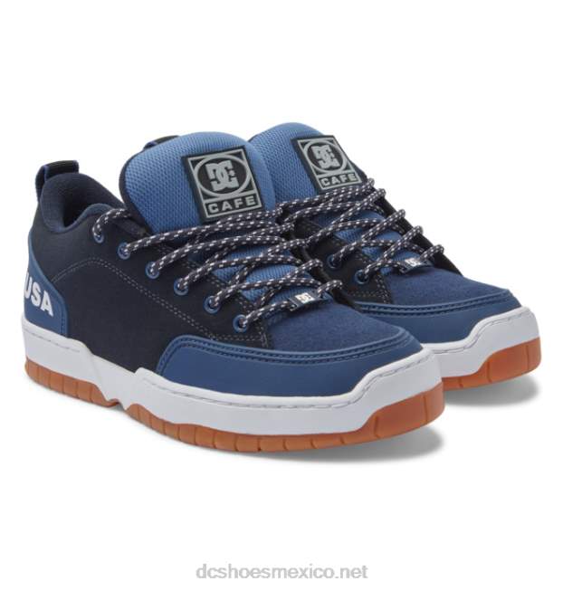 DC Shoes zapatillas cafe x dc clocker 2 para hombre VGJFD431 corriente continua de la marina
