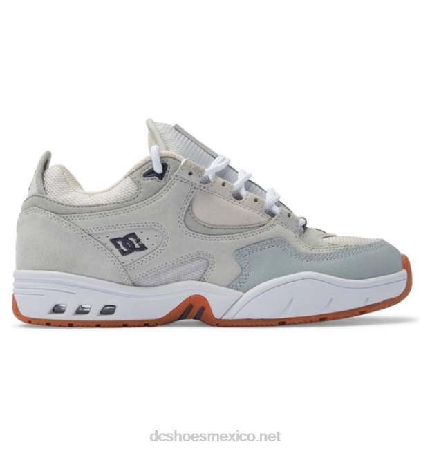 DC Shoes zapatos cafe x dc kalis og para hombre VGJFD430 gris claro