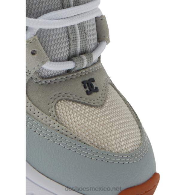 DC Shoes zapatos cafe x dc kalis og para hombre VGJFD430 gris claro