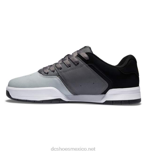 DC Shoes zapatos centrales de hombre VGJFD4196 negro/gris/amarillo