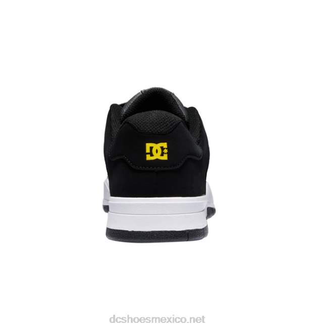 DC Shoes zapatos centrales de hombre VGJFD4196 negro/gris/amarillo