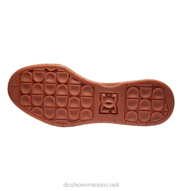 DC Shoes zapatos centrales de hombre VGJFD4197 blanco/negro/goma