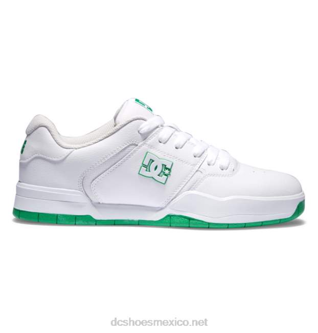 DC Shoes zapatos centrales de hombre VGJFD4216 blanco verde
