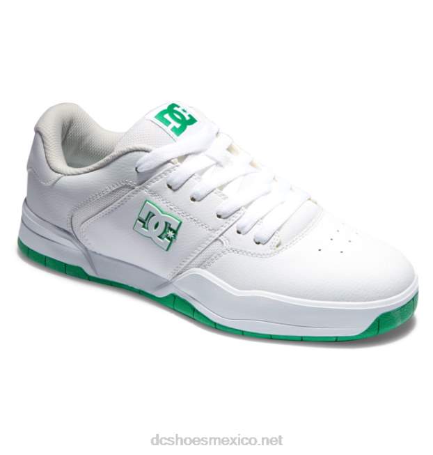 DC Shoes zapatos centrales de hombre VGJFD4216 blanco verde