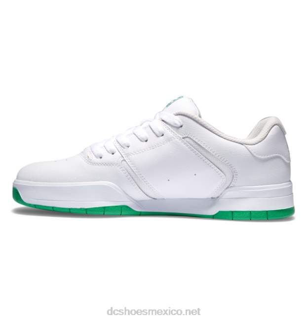 DC Shoes zapatos centrales de hombre VGJFD4216 blanco verde