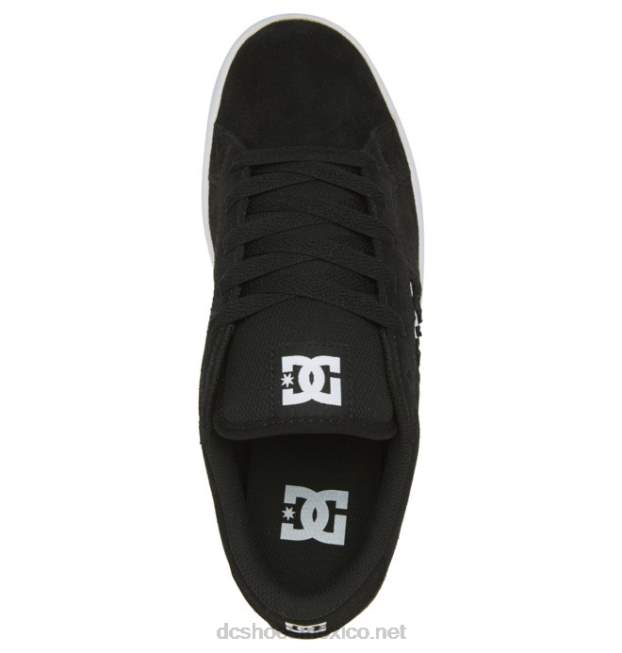 DC Shoes zapatos de delantero para hombre VGJFD4135 blanco negro