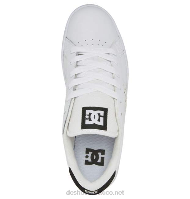 DC Shoes zapatos de delantero para hombre VGJFD4153 blanco/negro/goma