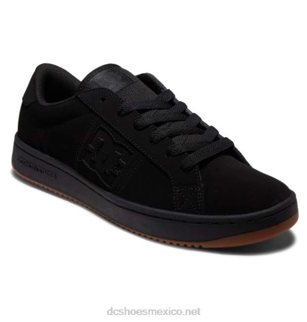 DC Shoes zapatos de delantero para hombre VGJFD4361 negro/goma