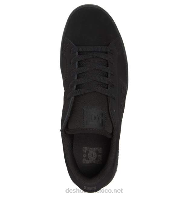 DC Shoes zapatos de delantero para hombre VGJFD4361 negro/goma